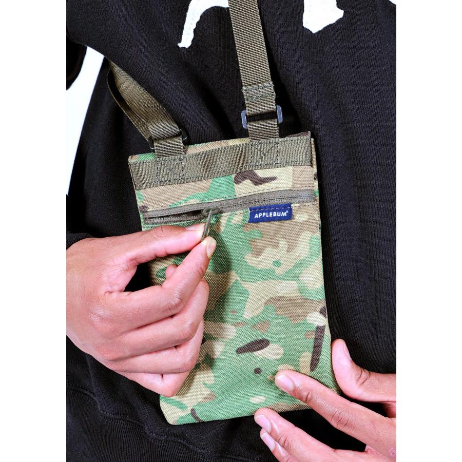 APPLEBUM カモフラージュ ショルダーバッグ APPLEBUM アップルバム Camo Neck Pouch 2521010 ネックポーチ