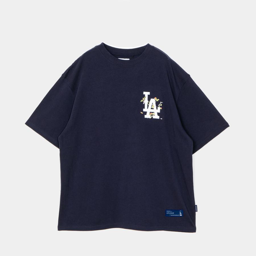 APPLEBUM アップルバム “LA Dodgers” Leaf Logo T-shirt ML2621101L