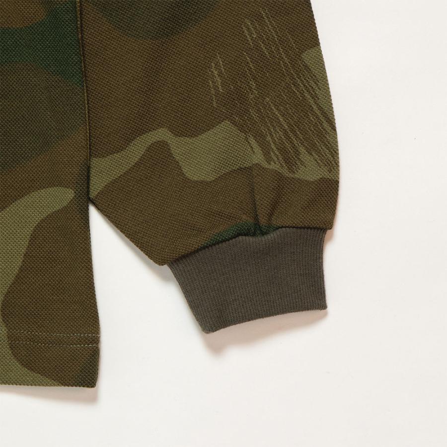 APPLEBUM アップルバム Camo L/S Polo Shirt 2420101 ロングスリーブ