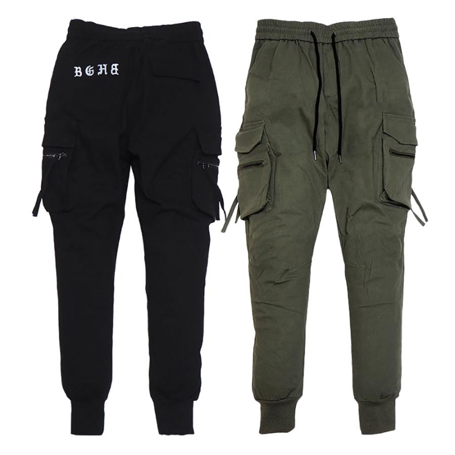 BAGARCH バガーチ CARGO ZIP JOGGER PANTS BH1480 カーゴパンツ ジョガーパンツ メンズ ブランド