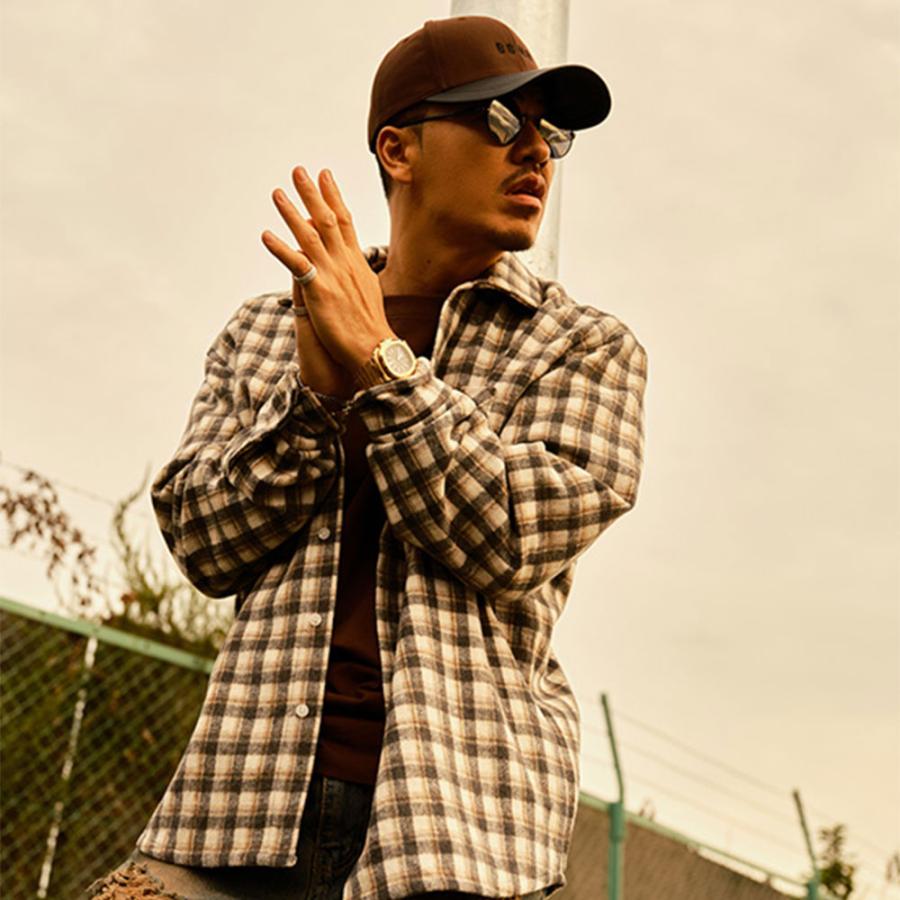 BAGARCH（バガーチ） BUSSIN' CHECK SHIRTS BH-1575 チェックシャツ