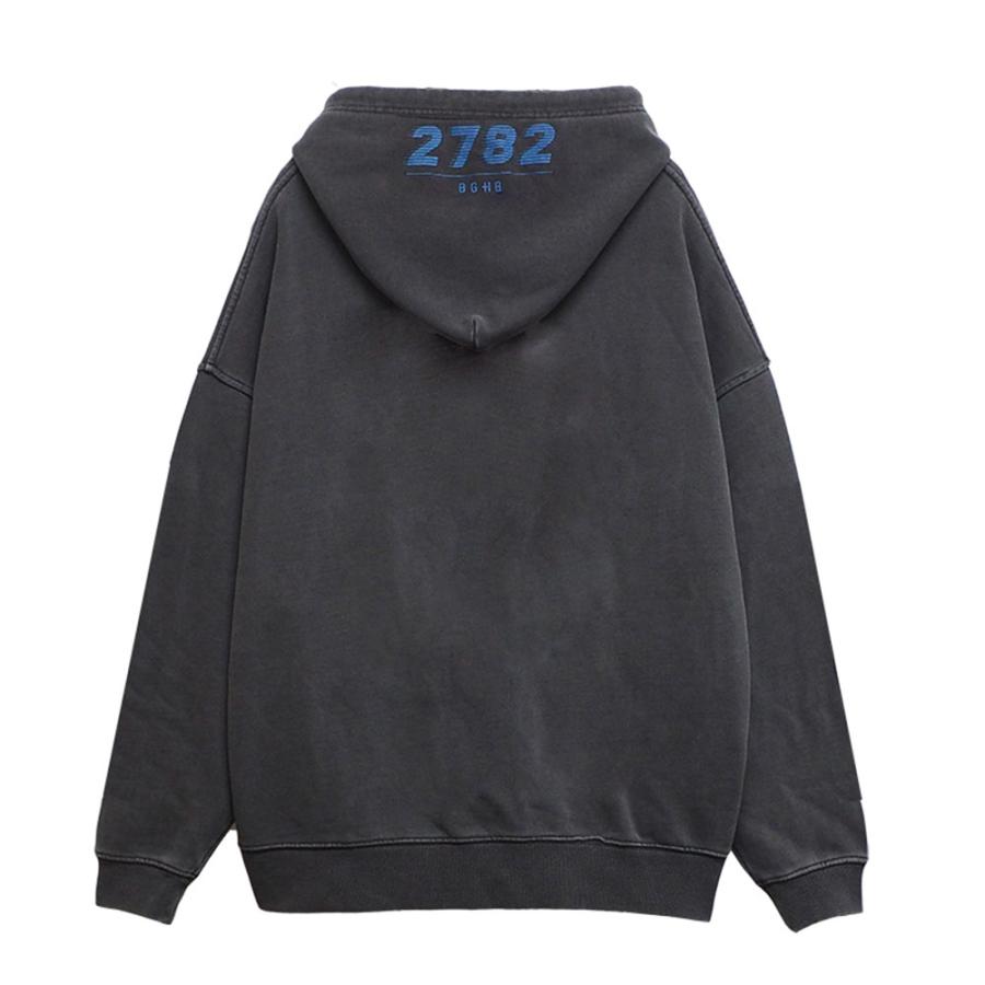 BAGARCH（バガーチ） VINTAGE SLIDE HOODIE BH-1666 フーディー