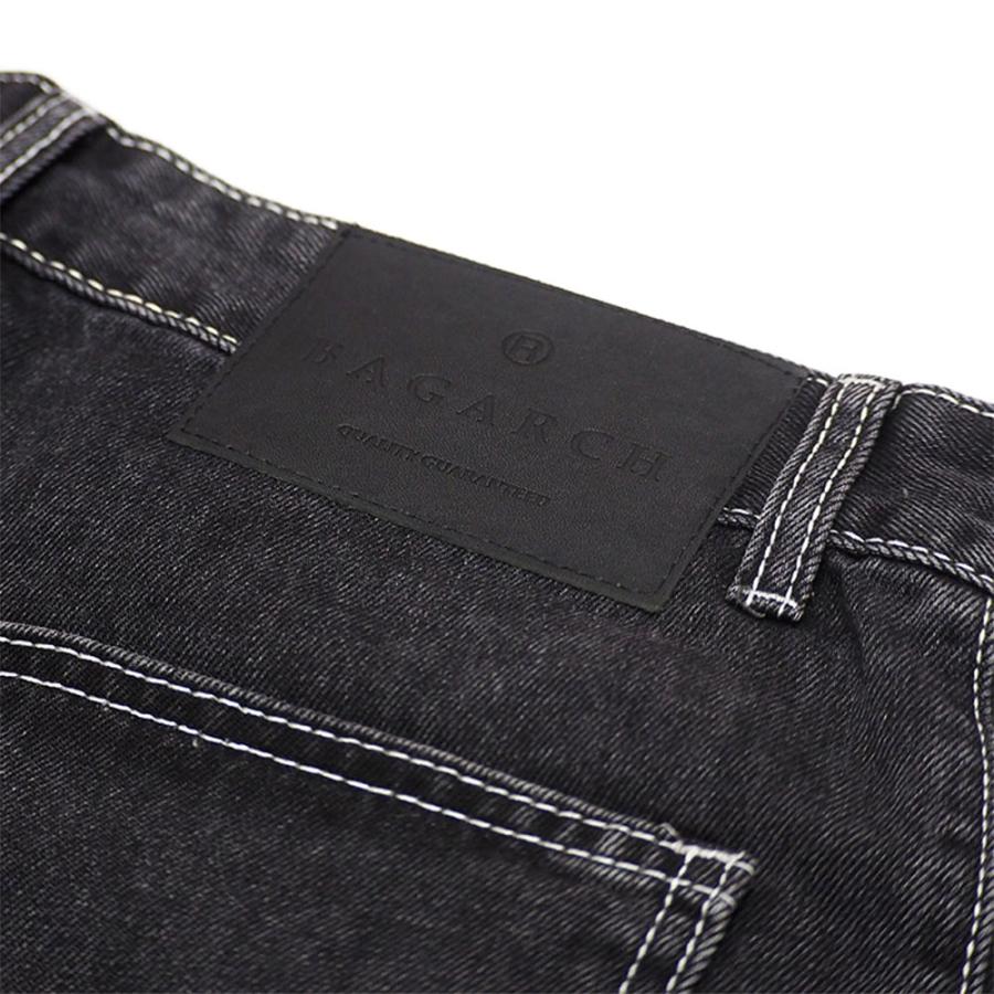 BAGARCH（バガーチ） WAVE BLACK DENIM PANTS BH-1670 デニムパンツ