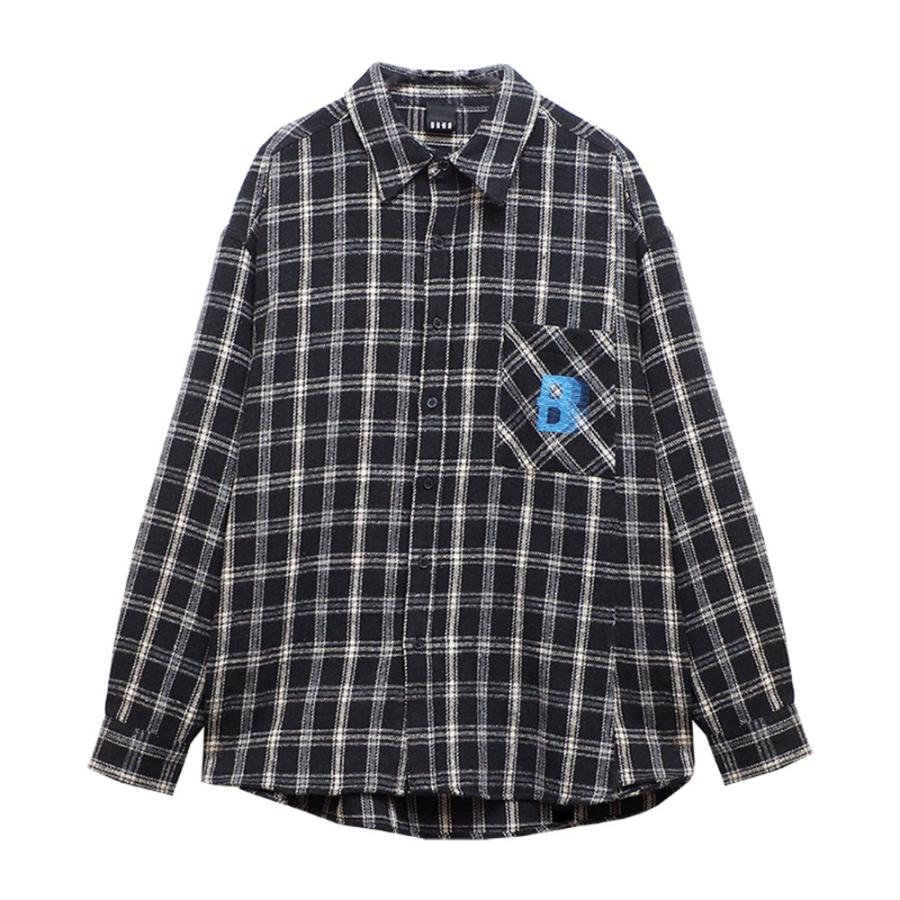 BAGARCH（バガーチ） PLAID FLANNEL SHIRTS BH-1682 フランネルシャツ
