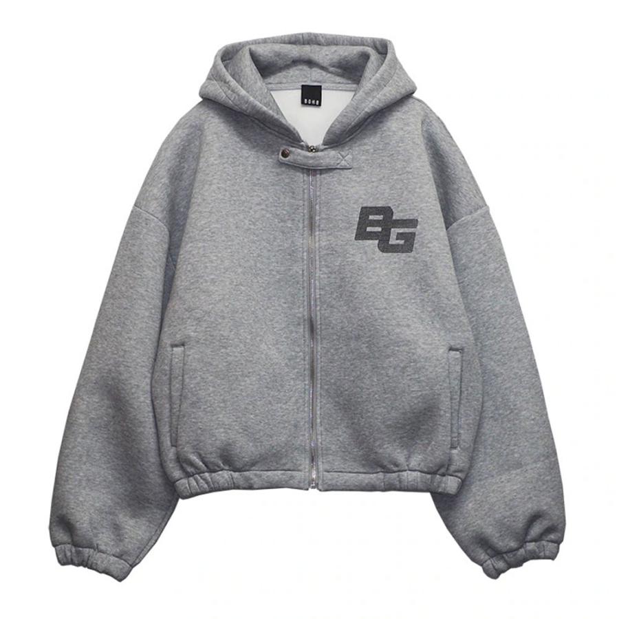 BAGARCH（バガーチ） BONDING ZIP HOODIE BH1743 ジップフーディー