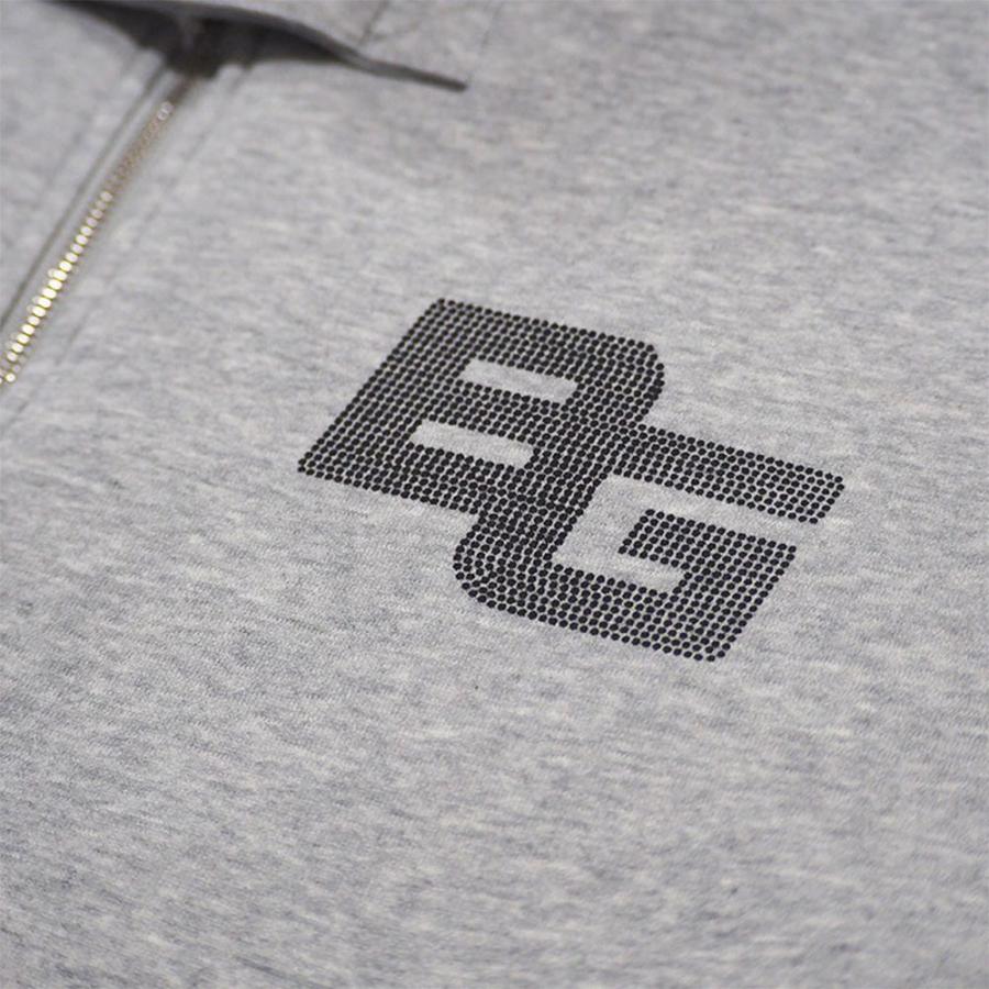 BAGARCH（バガーチ） BONDING ZIP HOODIE BH1743 ジップフーディー