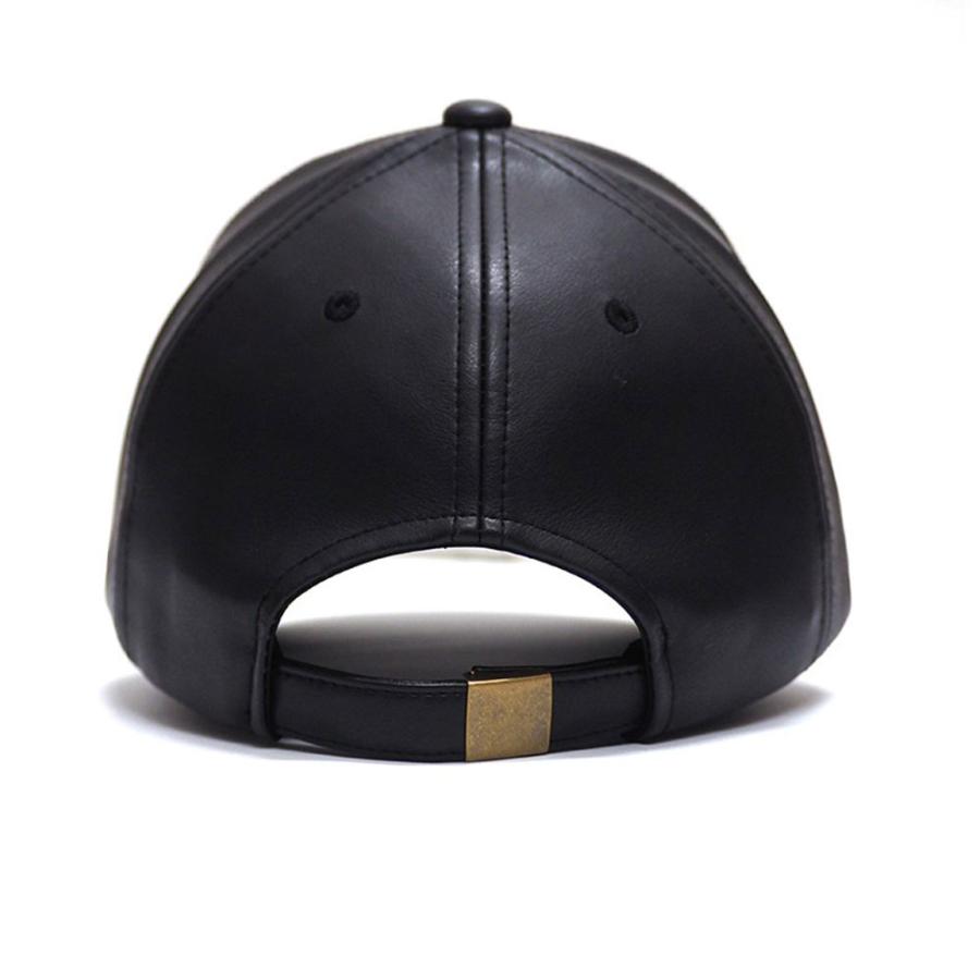 BAGARCH（バガーチ） PU LEATHER 6 PANEL CAP -CROSS- BH-1748 レザー