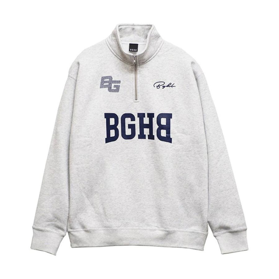 BAGARCH（バガーチ） HALF ZIP COLLEGE SWEAT BH-1751 ハーフジップ