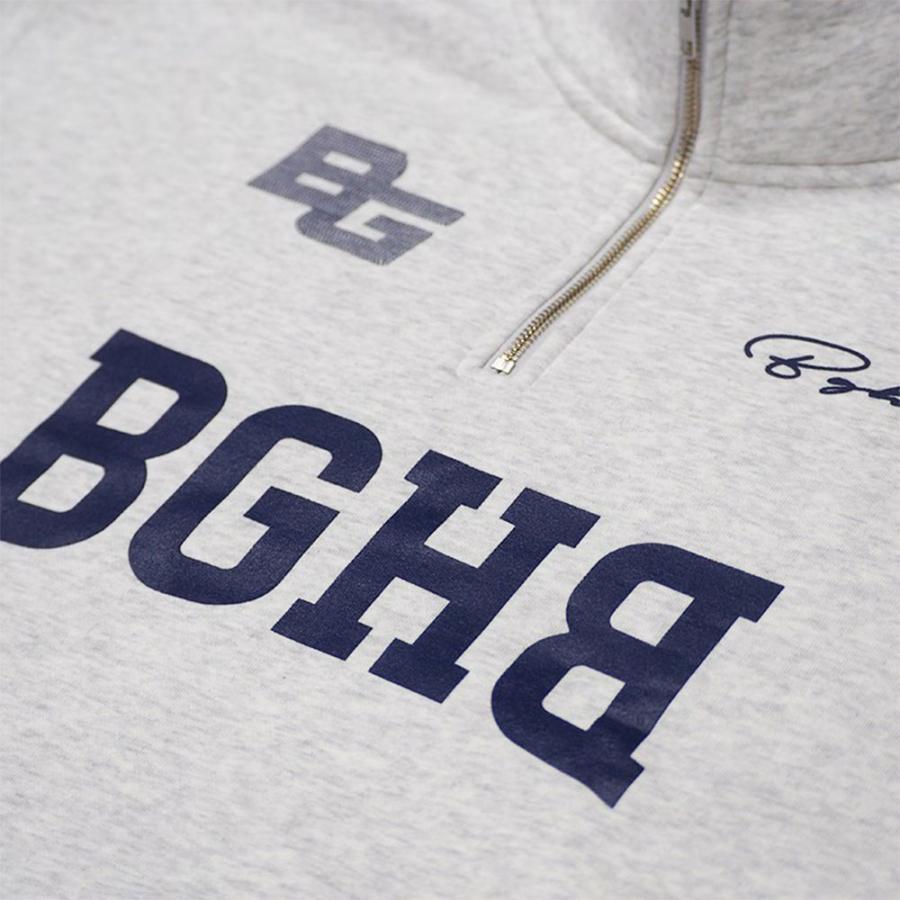 BAGARCH（バガーチ） HALF ZIP COLLEGE SWEAT BH-1751 ハーフジップ