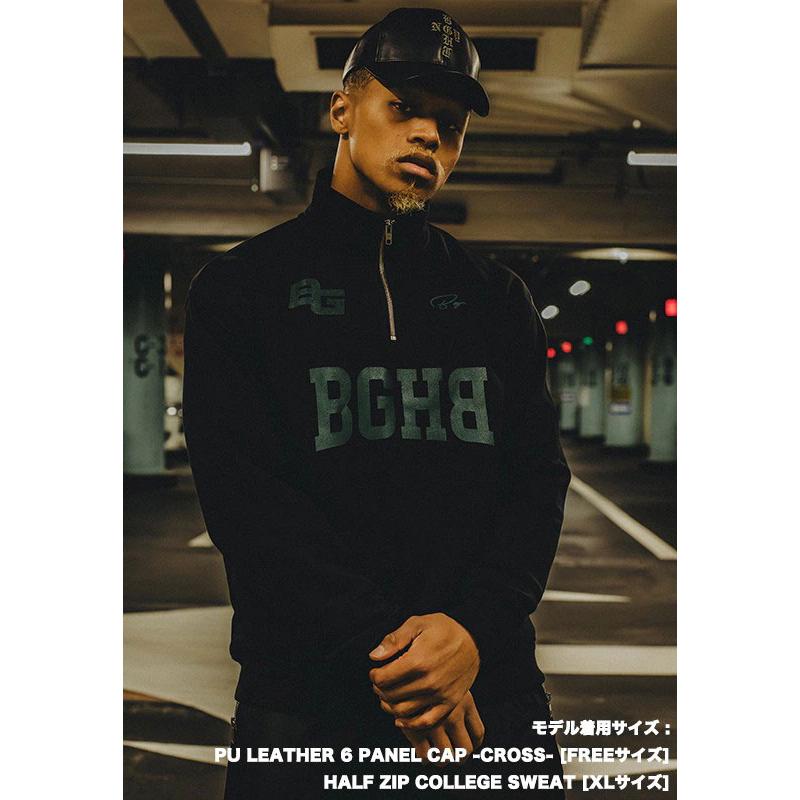 BAGARCH（バガーチ） HALF ZIP COLLEGE SWEAT BH-1751 ハーフジップ
