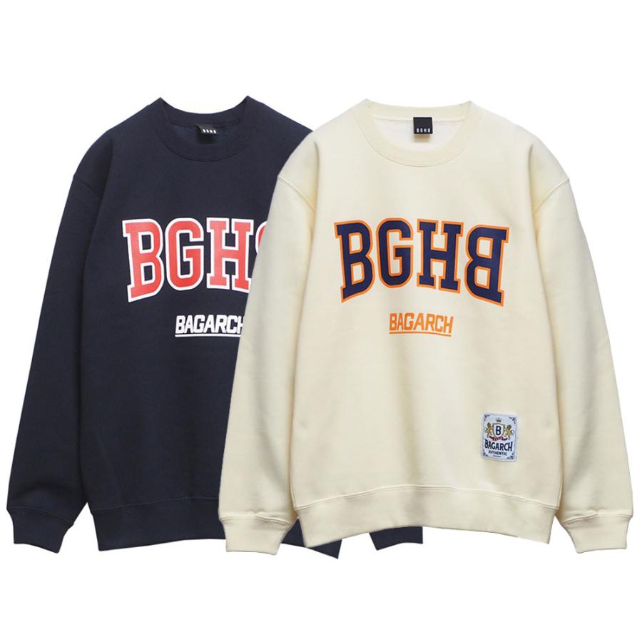 BAGARCH（バガーチ） COLLEGE CREWNECK SWEAT BH-1758 スウェット
