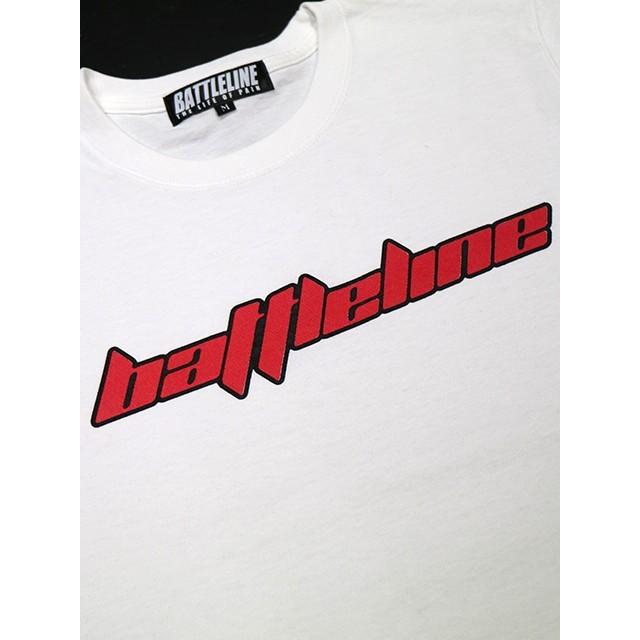 BATTLELINE バトルライン ヘビーウェイト 半袖Tシャツ 半袖 Tシャツ HEAVY TEE -ITALIC SPORTS LOGO- ストリートファッション ストリート系 セレクトショップ｜battleline-web｜03