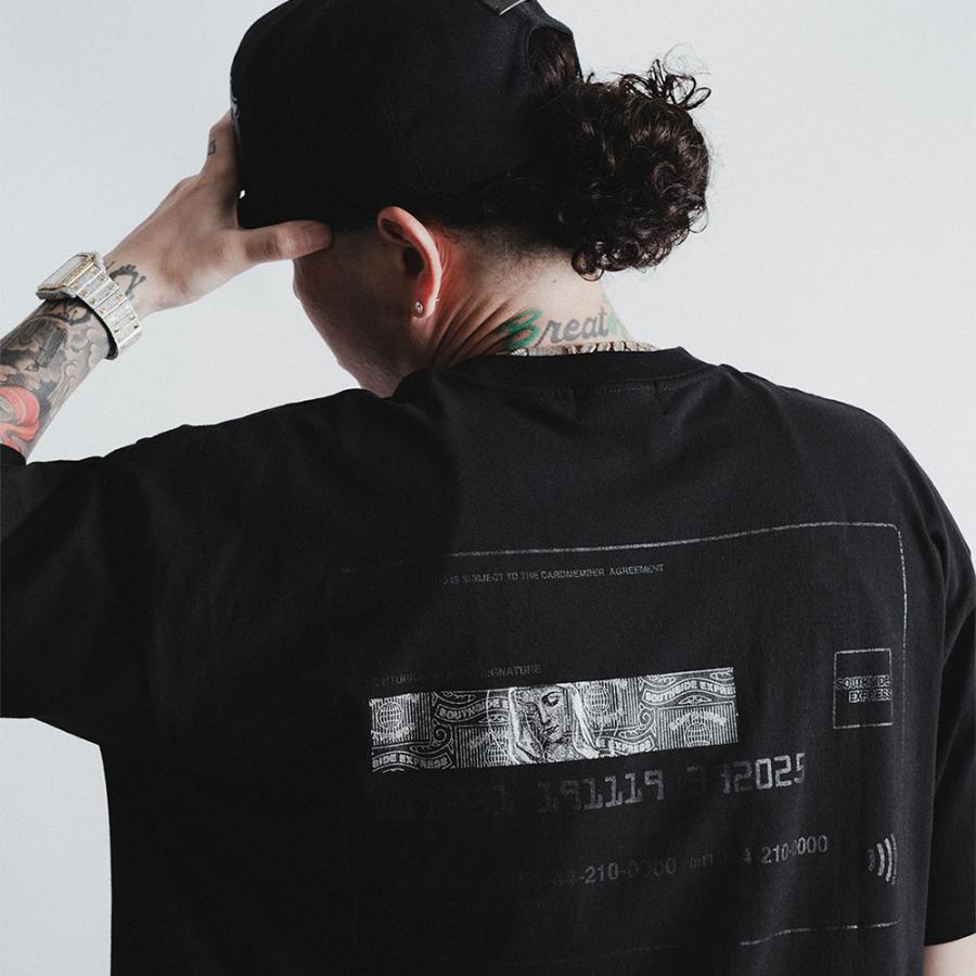 BREATH ブレス BLACK CARD TEE BR24SS-T7005 Tシャツ 半袖 オーバー