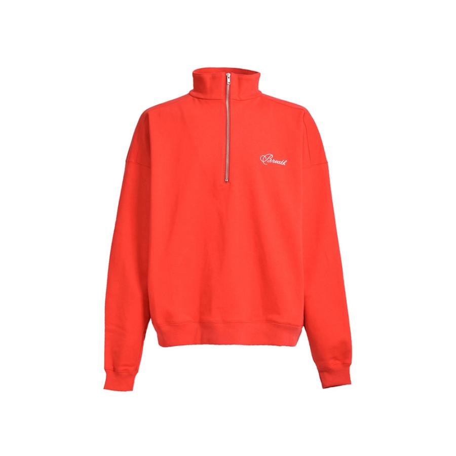 BREATH ブレス SCRIPT LOGO HALF ZIP SWEAT BR24AW-C5005 ハーフ BREATH ブレス SCRIPT LOGO HALF ZIP SWEAT BR24AW-C5005 ハーフ