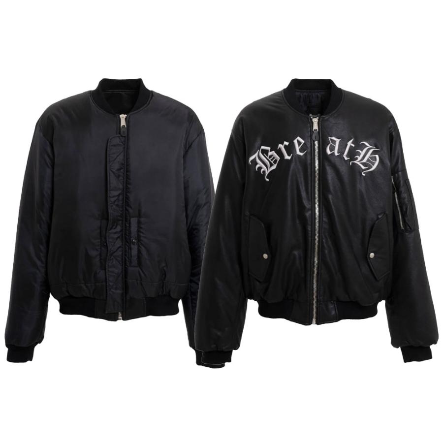 BREATH ブレス × F.M.C.D SYNTHETIC LEATHER BOMBER JACKET BREATH ブレス × F.M.C.D SYNTHETIC LEATHER BOMBER JACKET