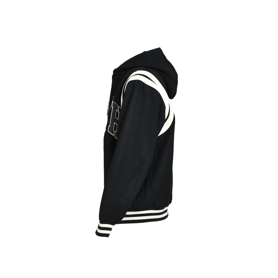 BREATH ブレス ARCH LOGO HOODED VARSITY JACKET BR25AW-O0007