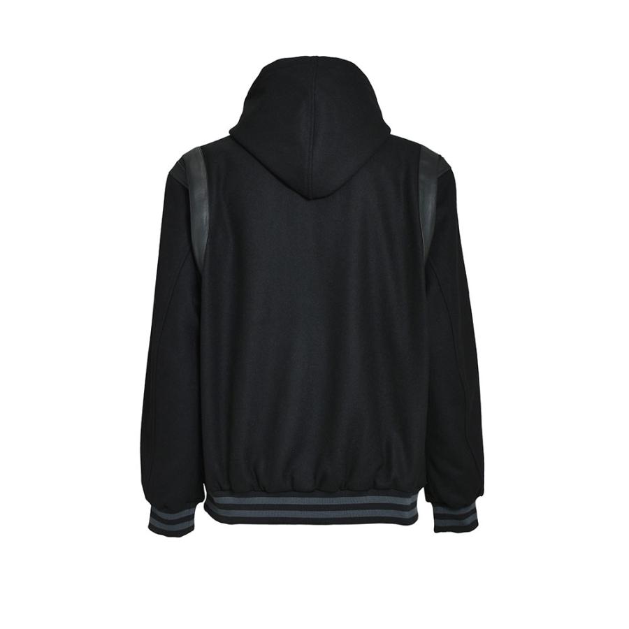 BREATH ブレス ARCH LOGO HOODED VARSITY JACKET BR25AW-O0007