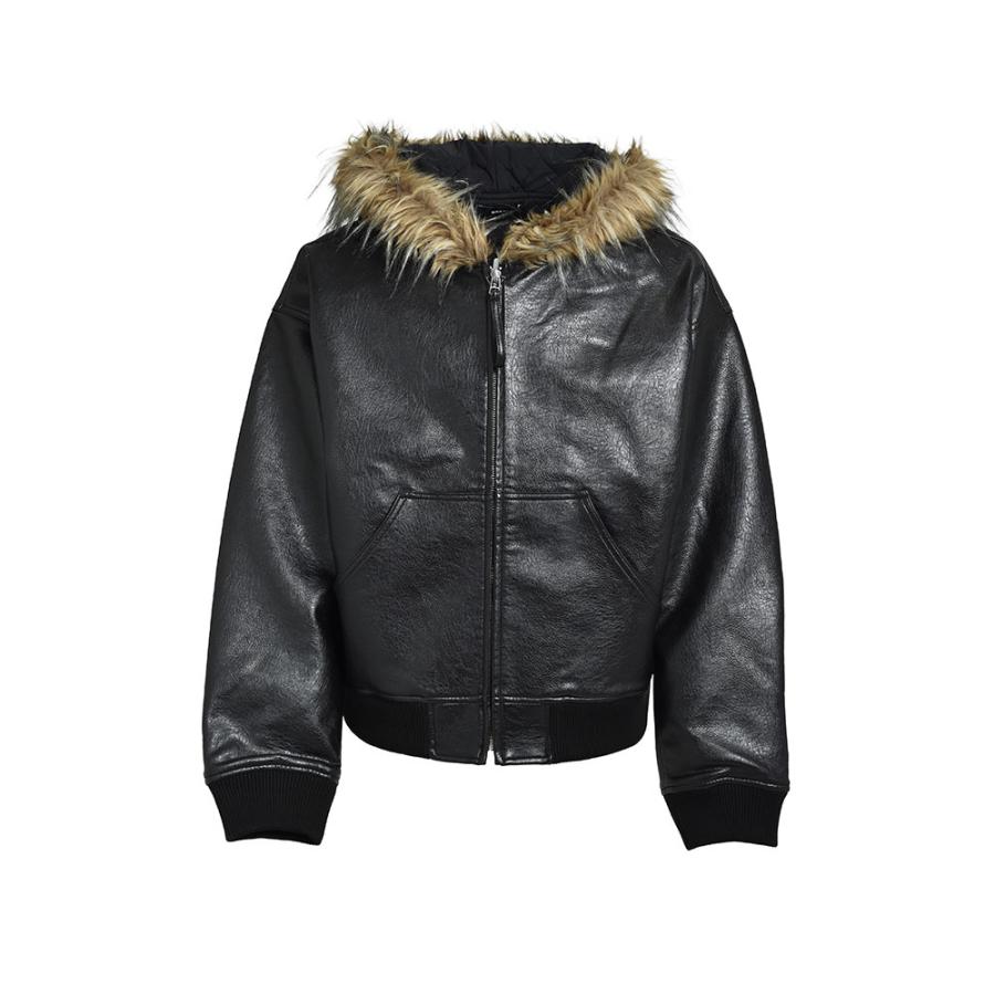 BREATH ブレス FAUX LEATHER FUR HOODED JACKET BR25AW-O0010 ファー