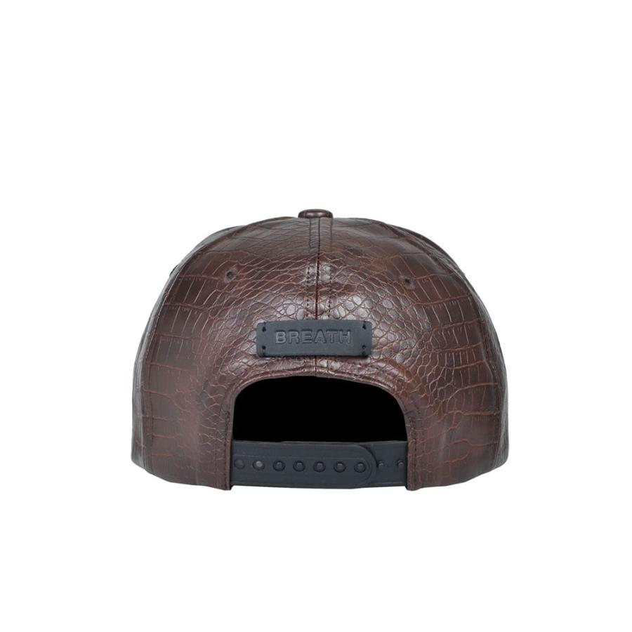 breath bad hop FAUX LEATHER CAP レザーキャップ breath bad hop FAUX LEATHER CAP レザーキャップ BAD - FAUX HOODED FUR 0