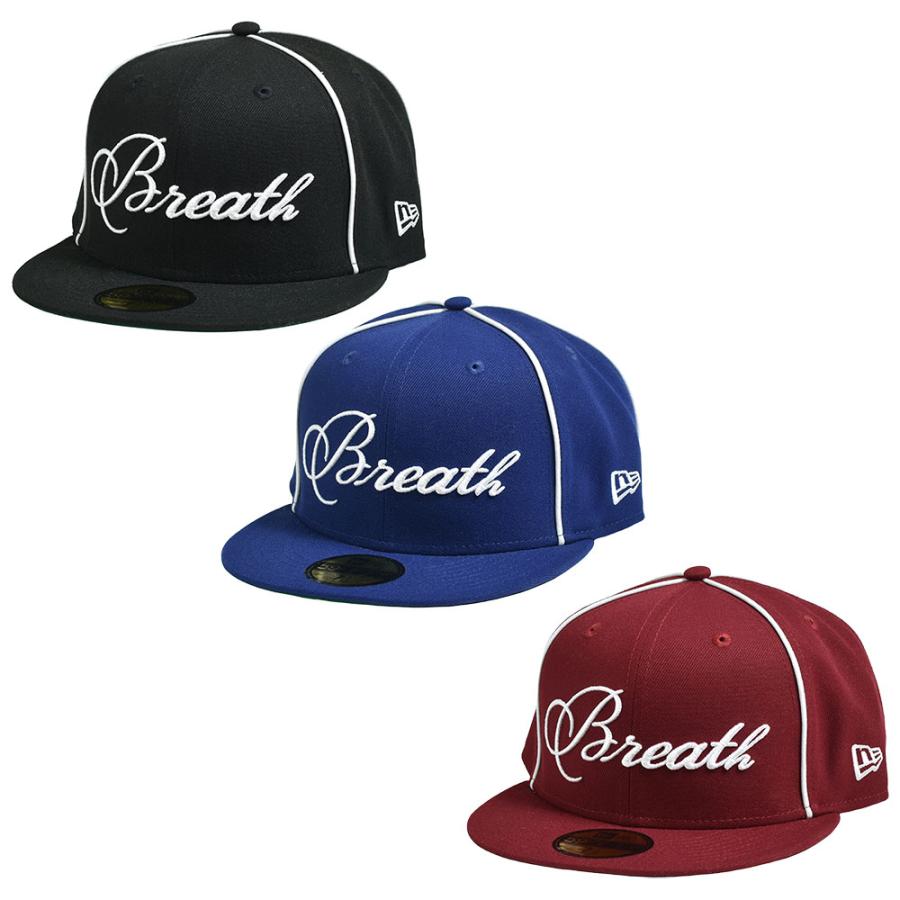 BREATH ブレス × NEW ERA SCRIPT LOGO PIPING 59FIFTY BR25AW-C09046