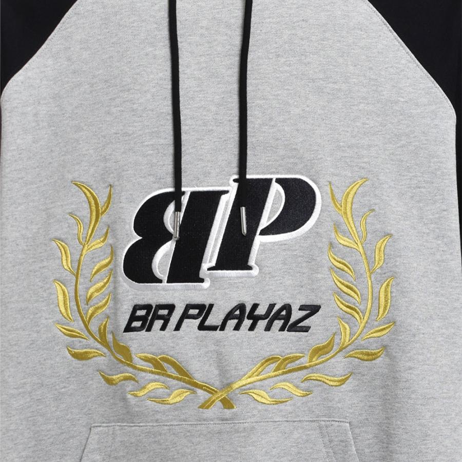 BREATH ブレス TWO TONE EMBROIDERY HOODIE フーディー パーカー プル