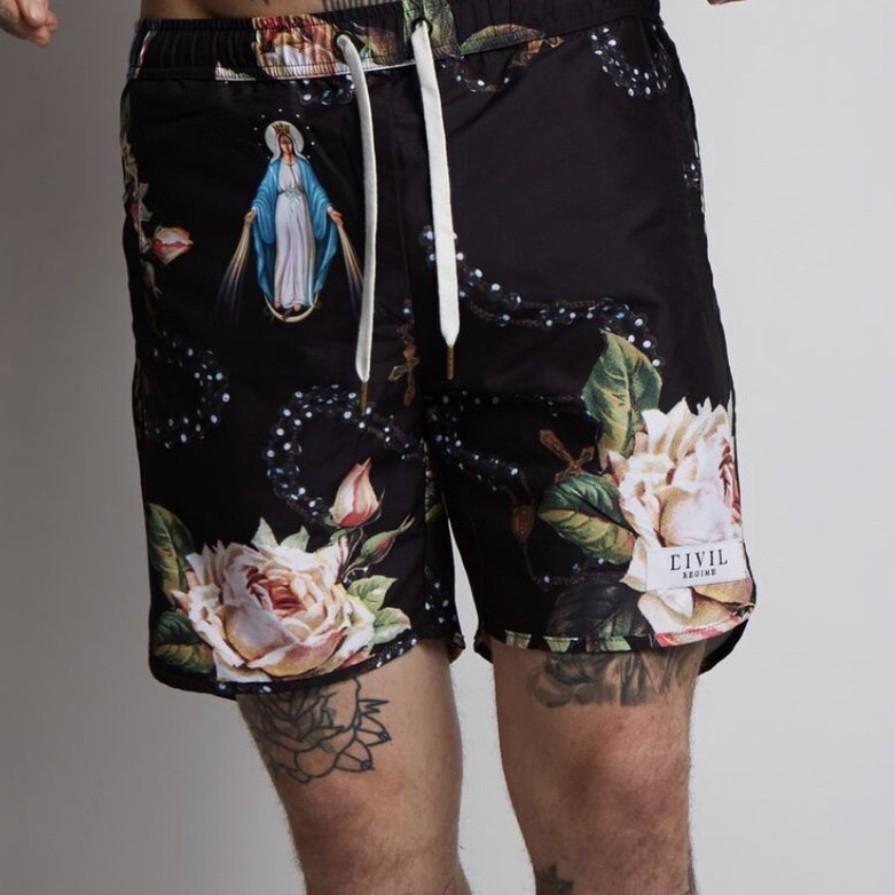 CIVIL CIVIL REGIME シヴィル シビルレジーム ロザリオスイムショーツ Rosary Swim Shorts 19CV