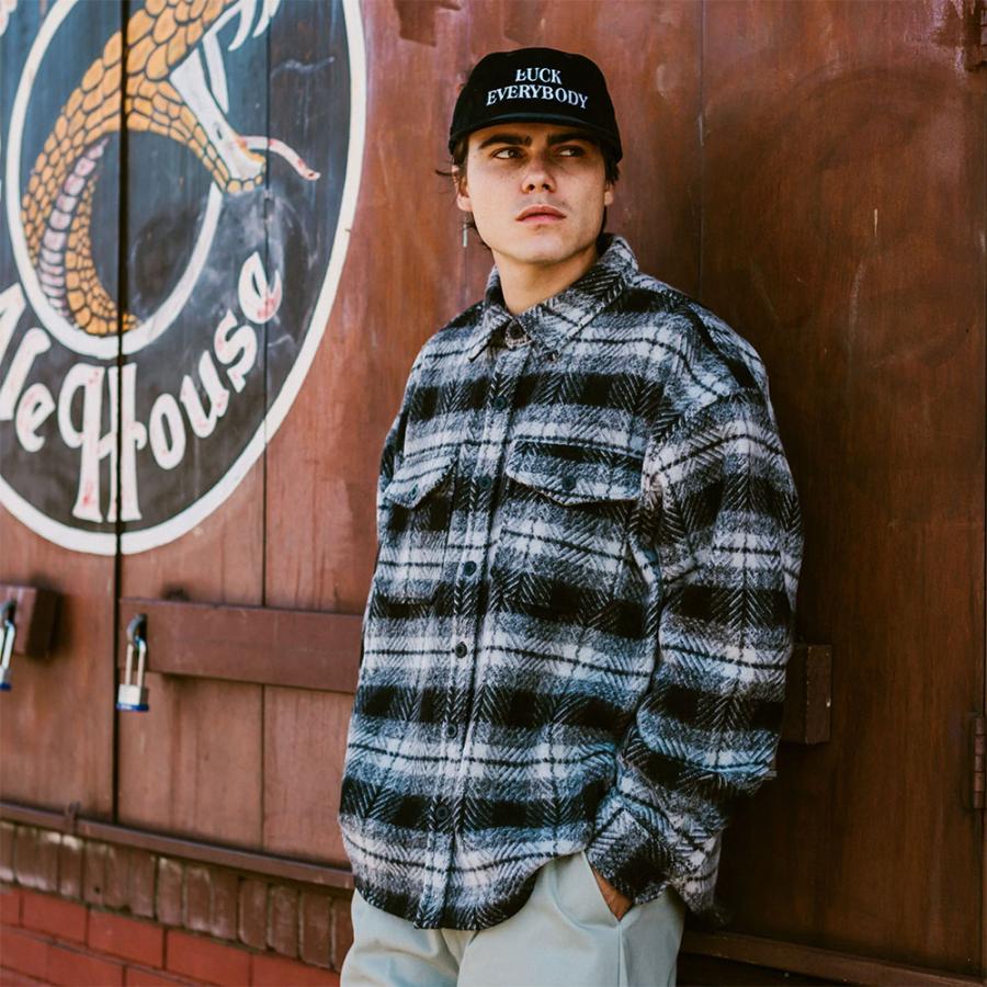 日本未入荷 ArguE CulturE 長袖 シャツ 無地 個性的 ストリート CLUCT クラクト SNOWFLAKE 04537 シャツ 長袖 メンズ ブランド