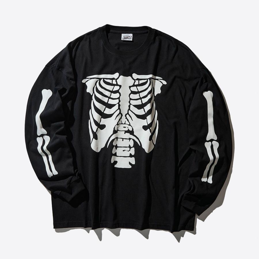 CLUCT（クラクト） BONE [L/S W TEE] 05195 長袖 ロンT Tシャツ 