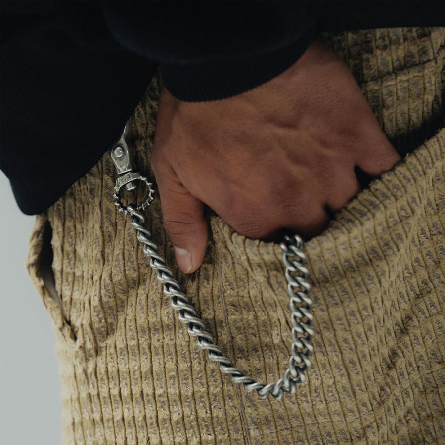 DKCLUCT クラクト PALMS ウォレットチェーン シルバー CLUCT（クラクト） PALMS[WALLET CHAIN] 05208 ウォレットチェーン