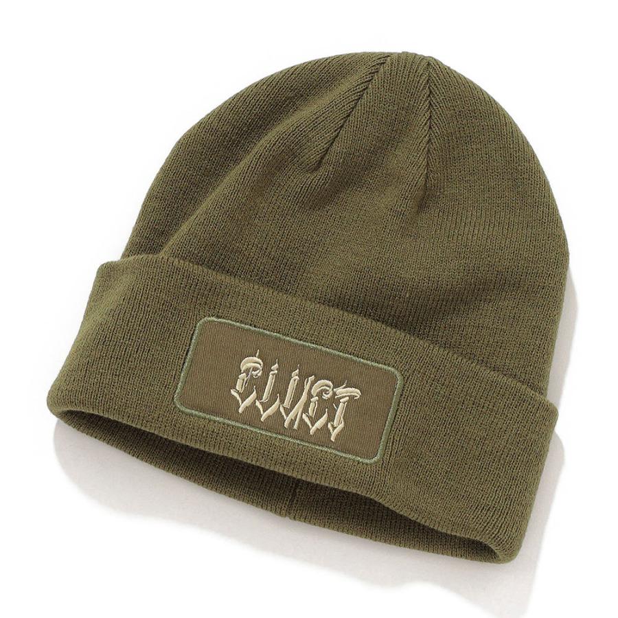 Cluct クラクト Bullet Beanie 13th Special Products ニット ビーニー 帽子 メンズ ブランド ストリート ストリート系 人気 デザイン おしゃれ コーデ Cluct 976 Battleline 通販 Yahoo ショッピング