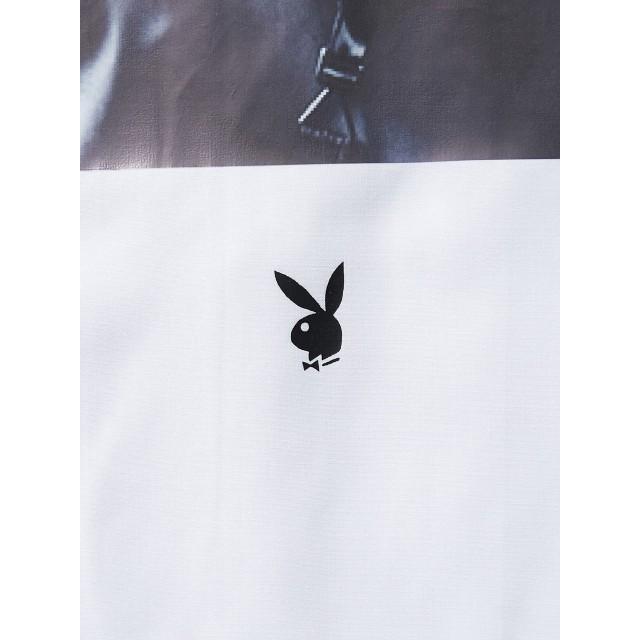 【 即完レア 】THE CRIMIE× PLAYBOY/ ロゴ半袖シャツ 黒 L CRIMIE（クライミー） クライミーxPLAYBOY プレイボーイ S/S SHIRTS