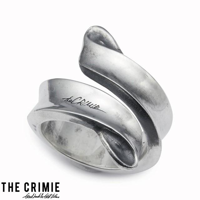 ファッション通販 Letter 指輪 レターリボン1連リング Ring Silver クライミー Crimie 正規通販 Street 西海岸 クライミー Crimie Ribbon 洋服 モテる おしゃれ Street アメカジ 西海岸 Cra1 Jw92 Lr02 Small Ring メンズアクセサリー Dagl Tg