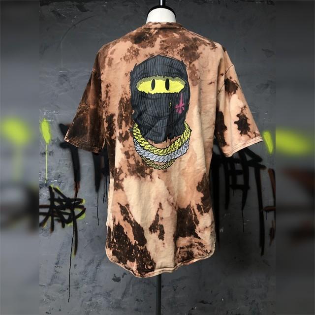 Cvtvlist カタリスト T Shirt キラースマイル ブリーチド ラウンド半袖tシャツ トップス Killer Smile Bleached Tee Street おしゃれ かっこいい モテる Cvtvlist 4 Battleline 通販 Yahoo ショッピング