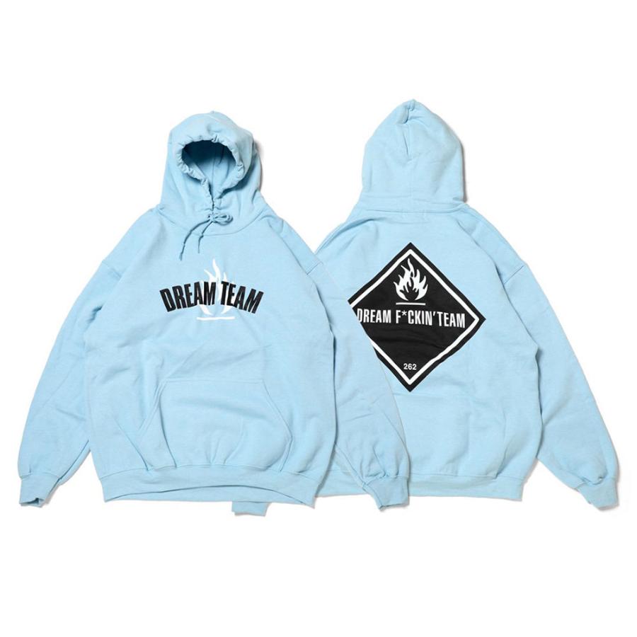 DREAMTEAM dream Team ドリームチーム Flammable Logo Hooded DREAMTEAM dream Team ドリームチーム Flammable Logo Hooded