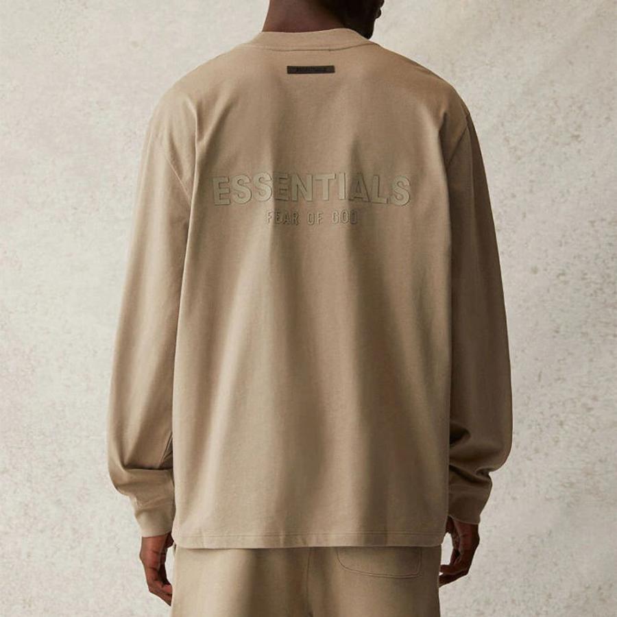 FEAR OF GOD fog essentials ロングスリーブT 未使用品 FOG ESSENTIALS tシャツ ESSENTIALS/エッセンシャルズ BACK LOGO