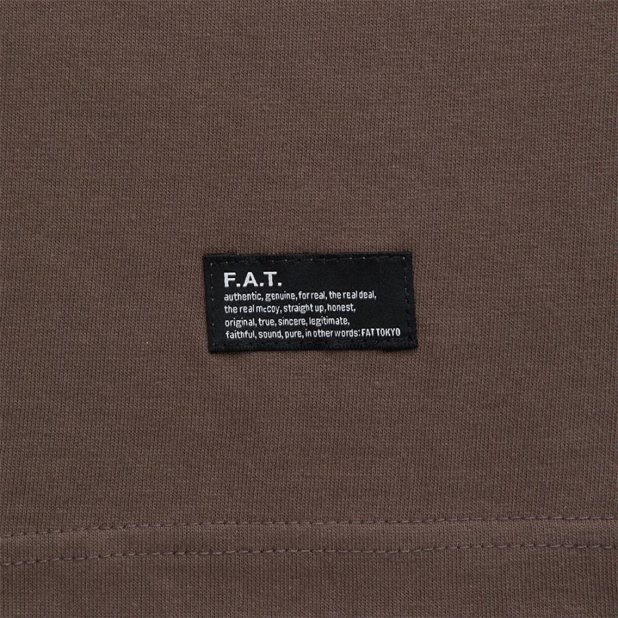 FAT エフエーティー ACADEMY F32410-CT18 Tシャツ 半袖 フロントプリント バックプリント ブランドロゴ ブランドネーム シンプル ストリート｜battleline-web｜14