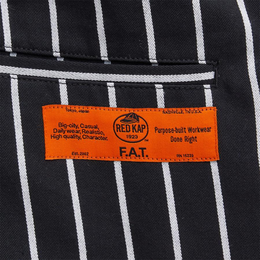 エフエーティー×レッドキャップパンツFATストライプ