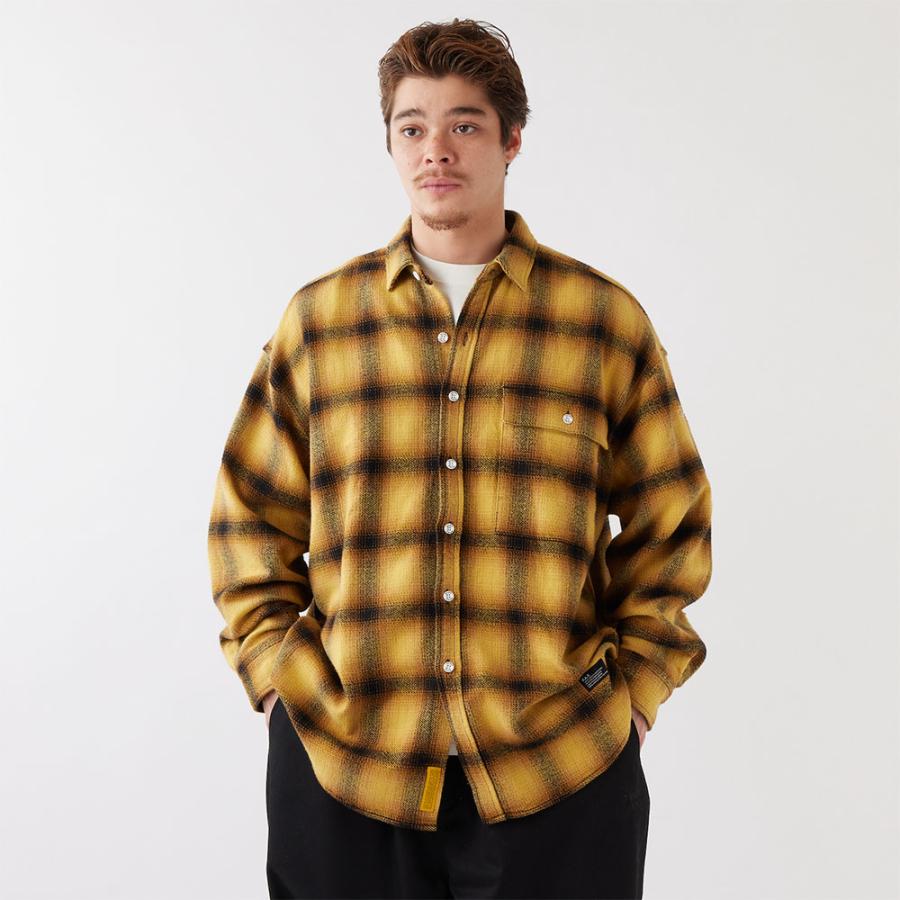 FAT MACSMOKE ネルシャツ FAT MACSMOKE ネルシャツ FAT/エフエーティ/ビッグマック/MAC SMOKE