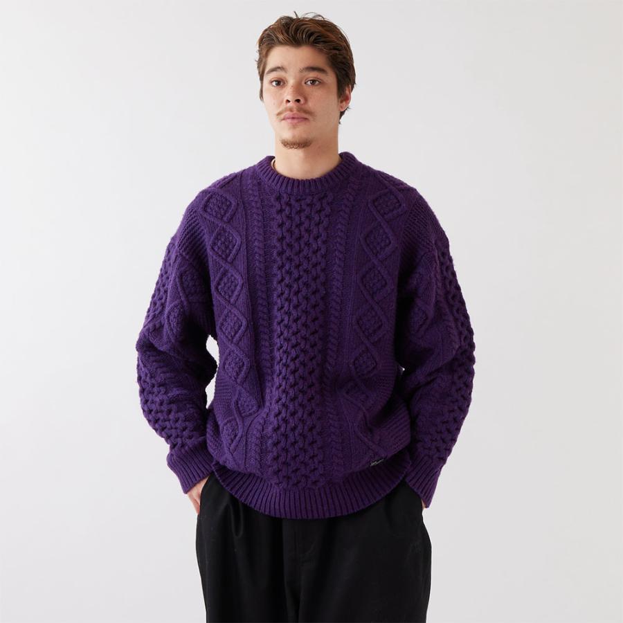 FAT エフエーティー FISHARAN F32420-KN05 フィッシャーマンニット