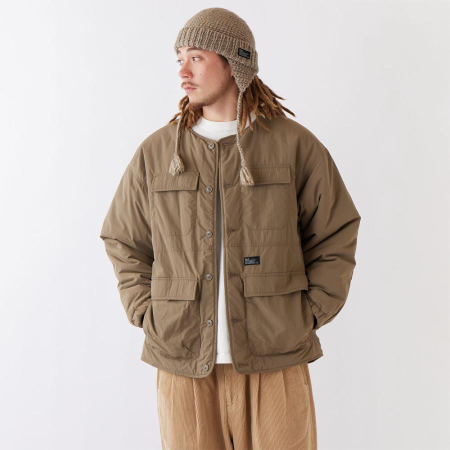 FAT エフエーティー PUFFLINER F32520-JK05 ノーカラージャケット