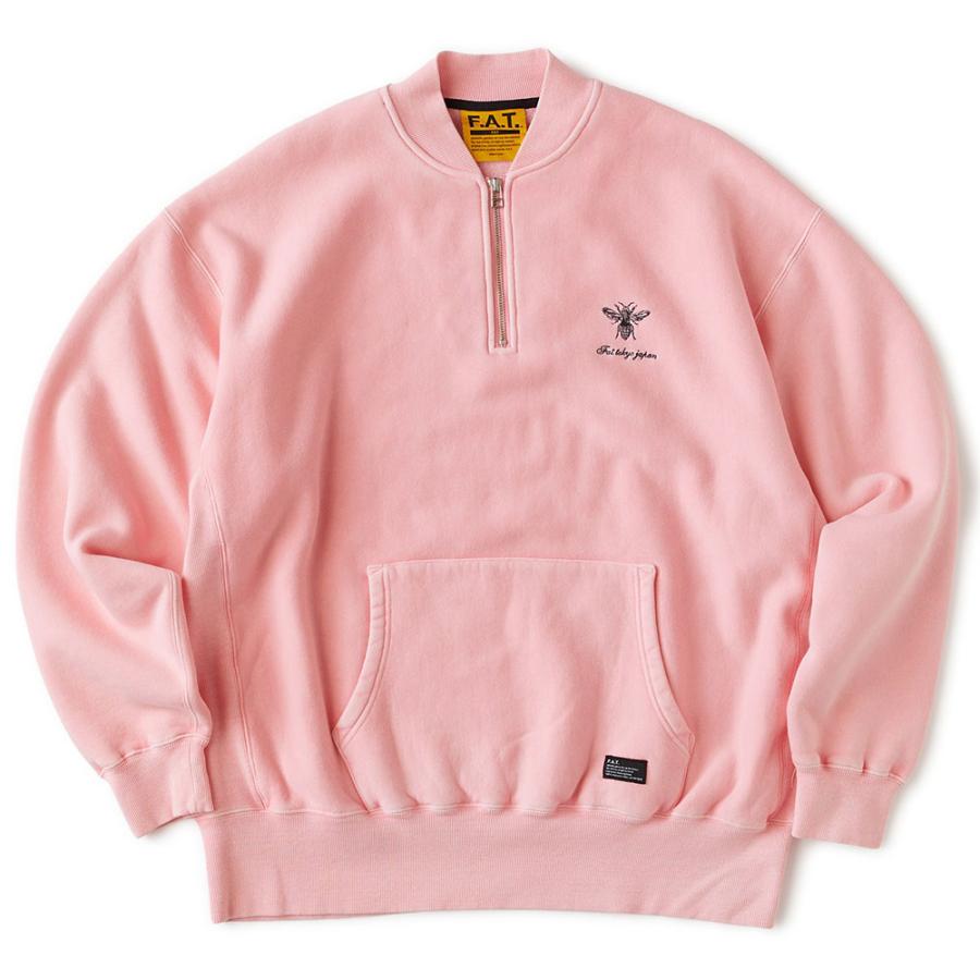 FAT エフエーティー FACID.HALF F32610-SW09 ハーフジップスウェット