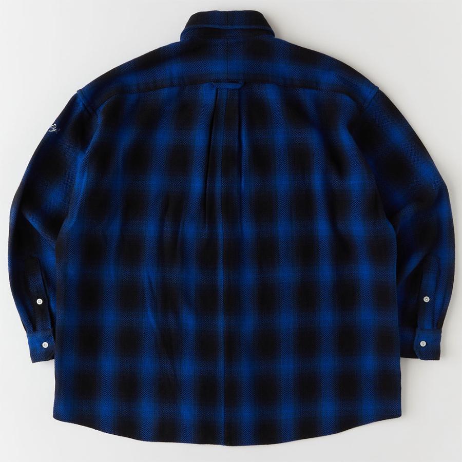 FAT エフエーティー SHADOWBONE F32310-SH04 col.YELLOW&BLUE シャツ