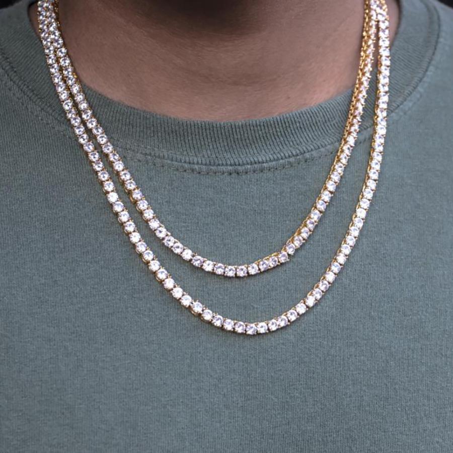 ファッション お買い物マラソン限定 Goldengilt ゴールデンギルト 5mm Tennis Chain Necklace Gold ネックレス チェーン ジュエリー アクセサリー メンズ ブランド ストリート ストリート系 Knyucxtisu Www Tritop Com Br