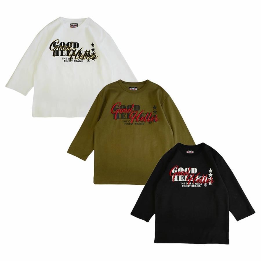 Good Heller グッドヘラー LOGO&PRINT CODURA SETIN SLEAVE THREE