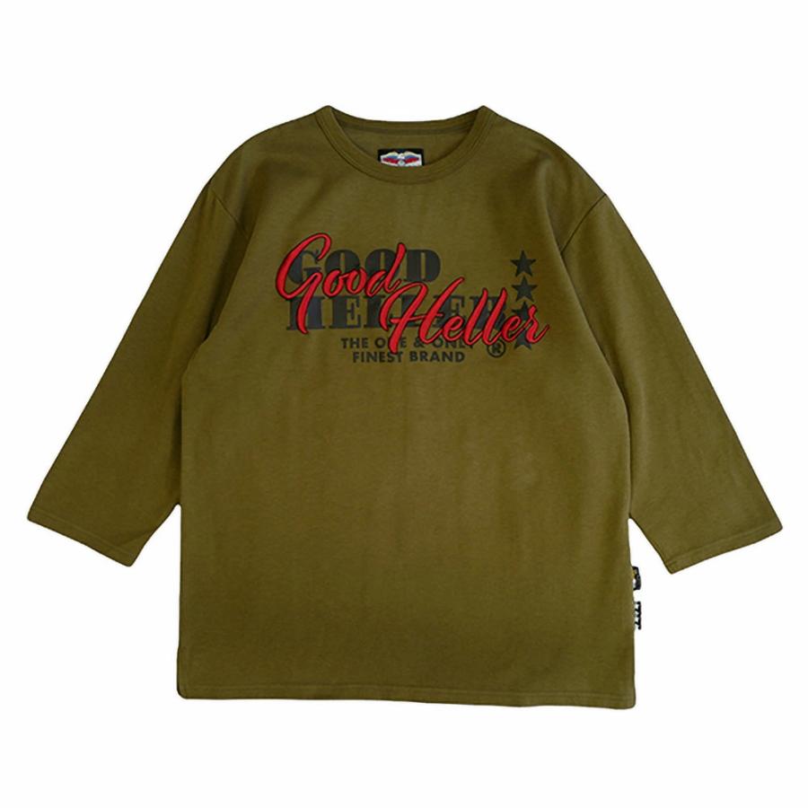 Good Heller グッドヘラー LOGO&PRINT CODURA SETIN SLEAVE THREE