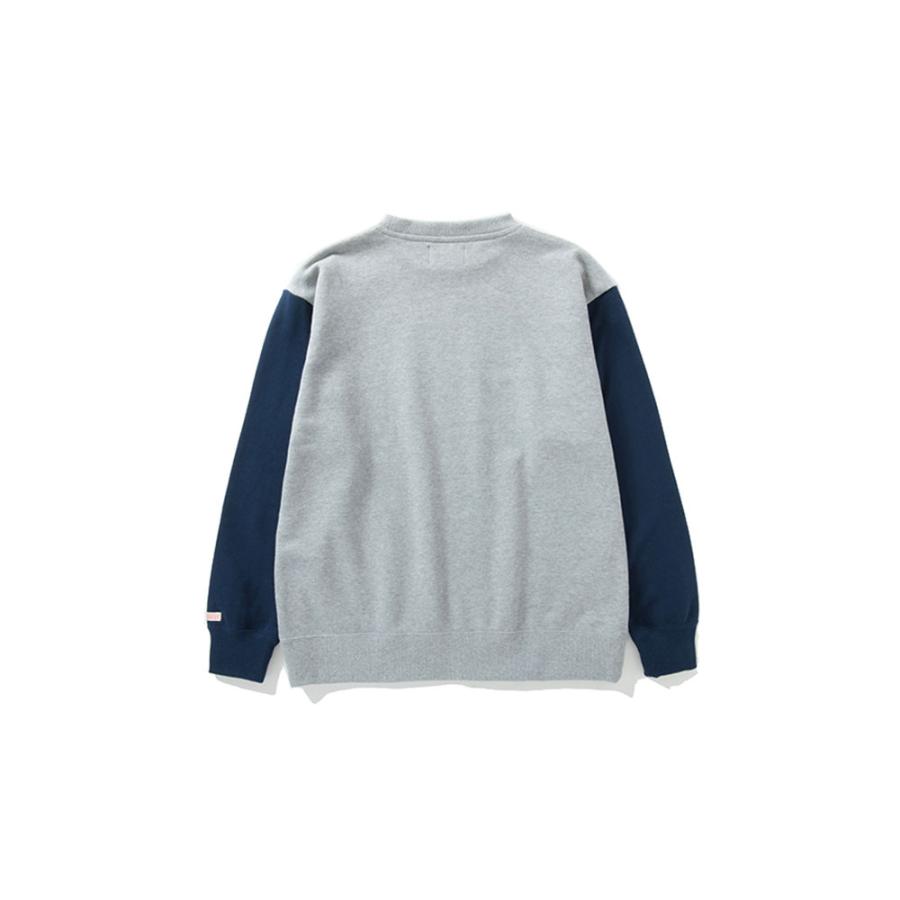 Good Heller グッドヘラー TWO TONE CREW NECK SWEAT GH-23SS009 