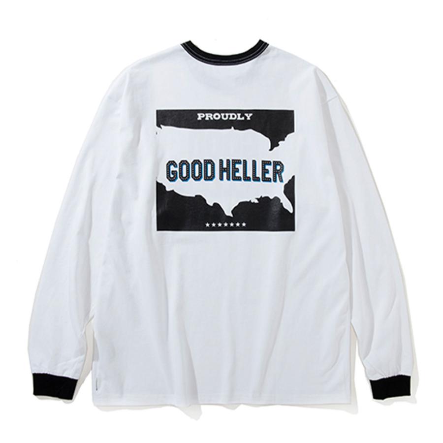 Good Heller グッドヘラー AMERICAN LOGO TIRM L/S TSHIRT GH-25SS012 
