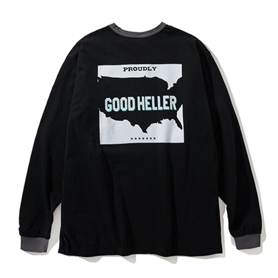 Good Heller グッドヘラー AMERICAN LOGO TIRM L/S TSHIRT GH-25SS012 