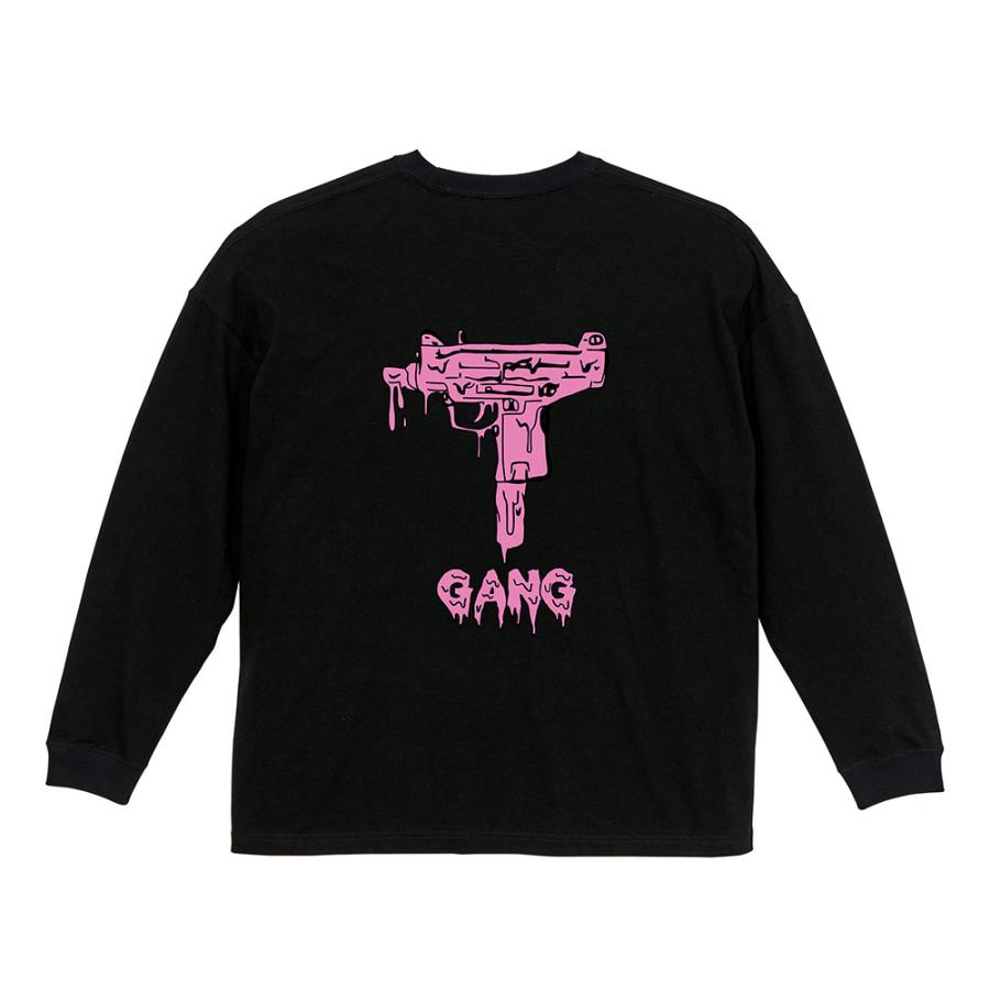 【GOTHAM NYC (ゴッサムニューヨーク / ゴッサムエヌワイシー)】 LTS GN 1010 ロンT Tシャツ 長袖 ストリート プリント ポップ シンプル｜battleline-web｜05