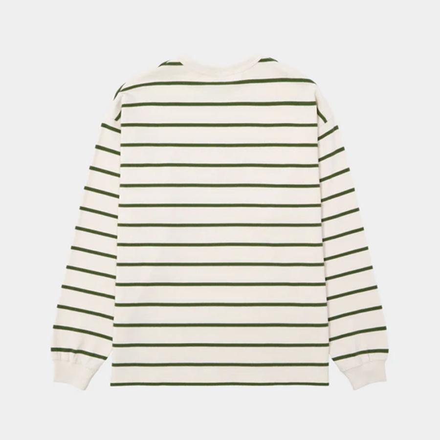 HUF ハフ ESPECIAL STRIPE LS CREW KN80131FA24 ロンT カットソー 長袖 